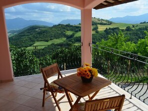 Outdoor dining - La Panoramica by Interhome (Acqualagna)
