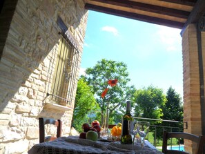 Outdoor dining - Girasoli in Cagli by Interhome (Cagli)