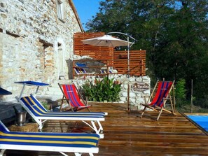 Terrace/patio - Landhaus mit einer atemberaubenden Aussicht, by Interhome (Urbino)