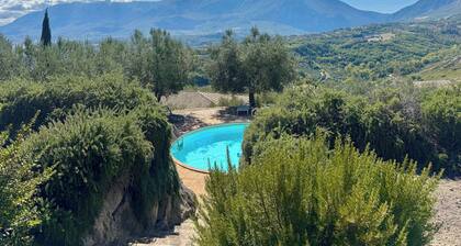 Casale Vecchio Abruzzo Countryside Spacious and Authentic Private Villa With Pool in an Olive Grove