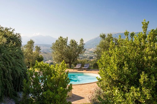 Casale Vecchio Abruzzo Countryside Spacious and Authentic Private Villa With Pool in an Olive Grove