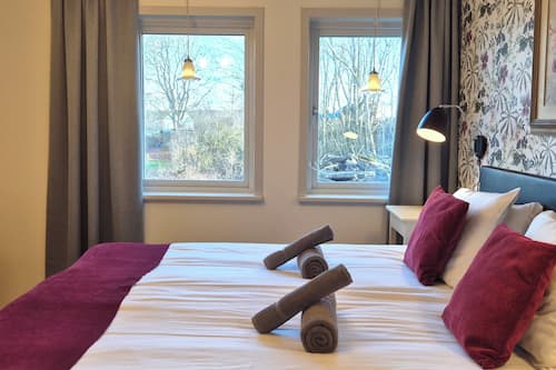 Literie de qualité supérieure, décoration personnalisée