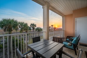Condo, 4 Bedrooms | Outdoor dining - Dauphin Luv - Beach Club #201 4 Bedroom Condo (Dauphin Island)