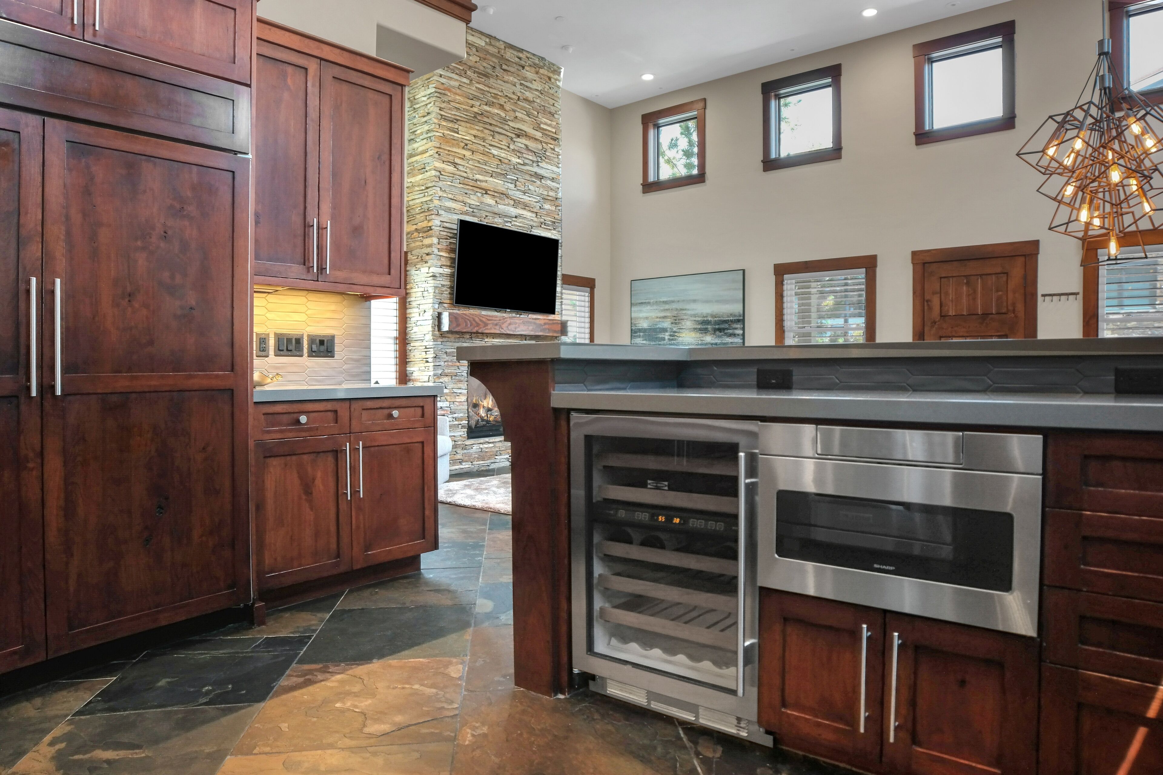 House, 3 Bedrooms | Private kitchen | Fridge, coffee/tea maker, toaster