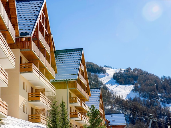 Exterior - 2-room apartment, 4 pers, balcony and equipped kitchen in Valloire (Valloire)