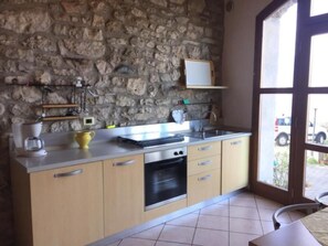 Fridge, cookware/dishes/utensils - Apartment  by Interhome (Brenzone)