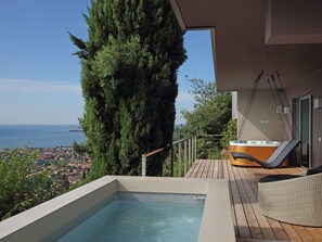 Terrace/patio - Exklusive Villa Agave mit Seeblick und privatem Pool by Interhome (Toscolano)