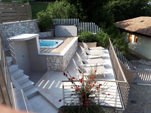 Terrace/patio - Flacher Sonnenuntergang by Interhome (Torri del Benaco)