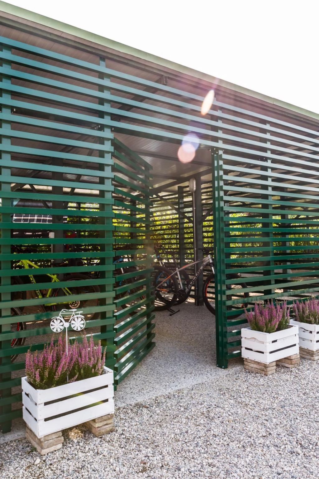 Overnattingsstedets uteområder