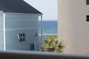 Balcony ocean view - Ocean View Condo @Beach/Cherry Grove Pier sleeps 6 (north myrtle beach)