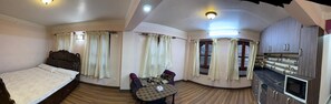 Deluxe Apartment, City View | Living area - HACOS NEPAL STAY (BHAKTAPUR)