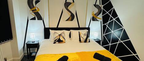 3 soverom, skrivebord, strykejern/-brett og wi-fi (inkludert)