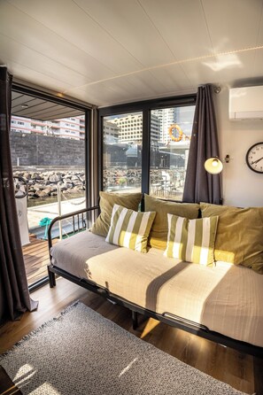 Family Mobile Home, Sea View | Living area - The Homeboat Company Ponta Delgada  (Ponta Delgada)