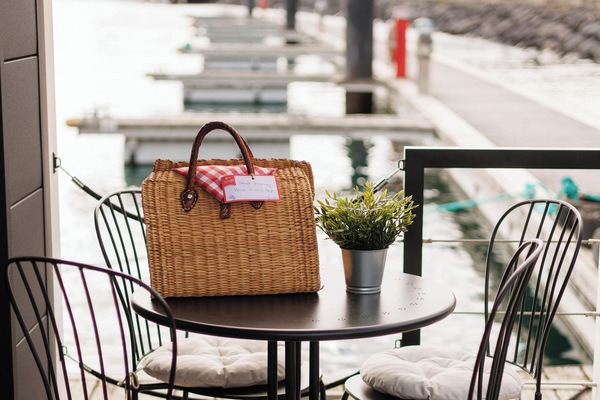 Luksushusvogn, sjøutsikt | Terrasse/patio