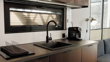 Casa mobile Luxury, vista mare | Microonde