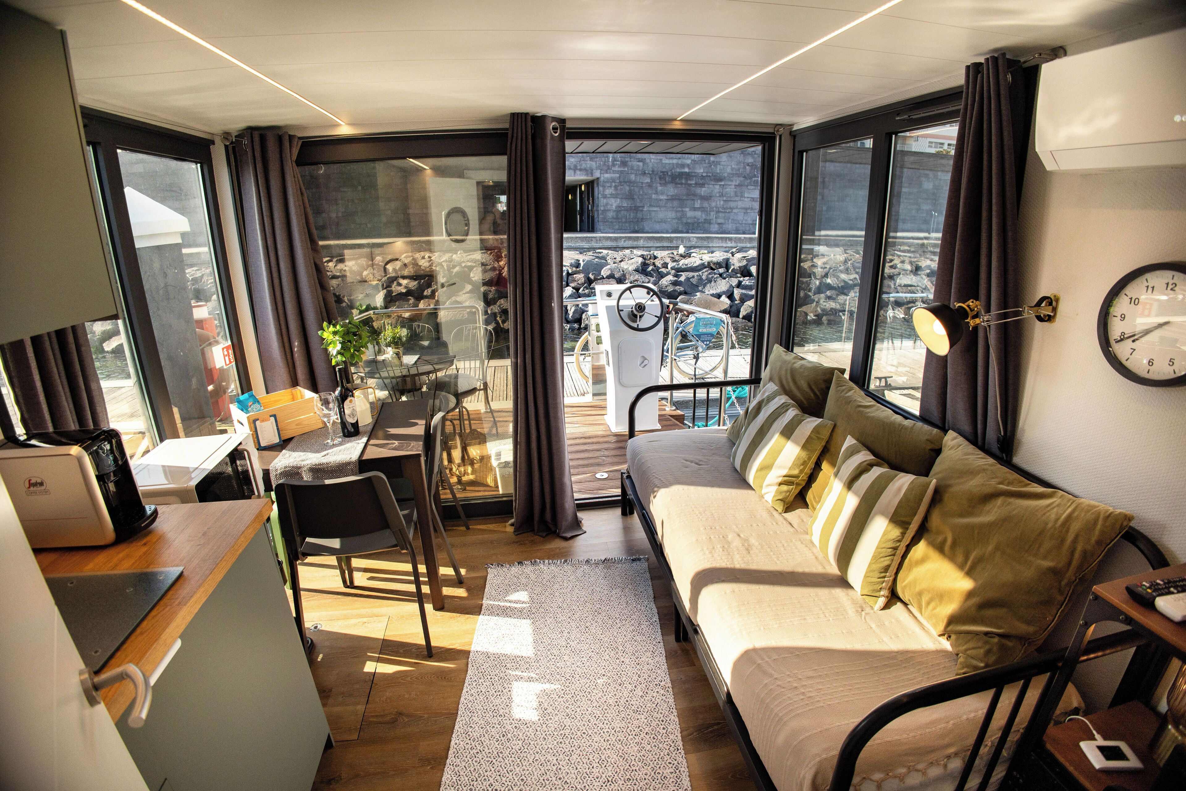 Familiehusvogn, sjøutsikt | Oppholdsområde