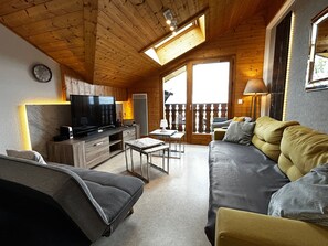 Living area - THOLLON - 6 pers, 70 m2 (Thollon-les-Mémises)