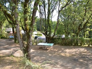 Property grounds - Mobile home with terrace at Payrac campsite (Payrac)