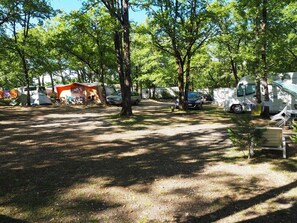 Property grounds - Mobile home with terrace at Payrac campsite (Payrac)