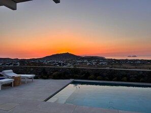 Pool - Sunrise Villa Sea View up to 4 pax (Ano Mera)