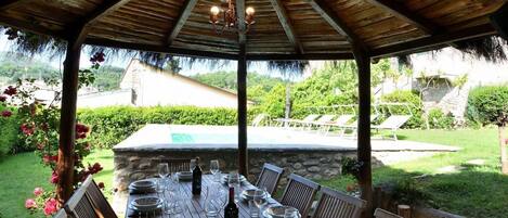 Opções para refeição ao ar livre