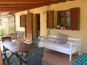 Outdoor dining - Wohnung Grecale in Castellina Marittima by Interhome (Castellina Marittima)