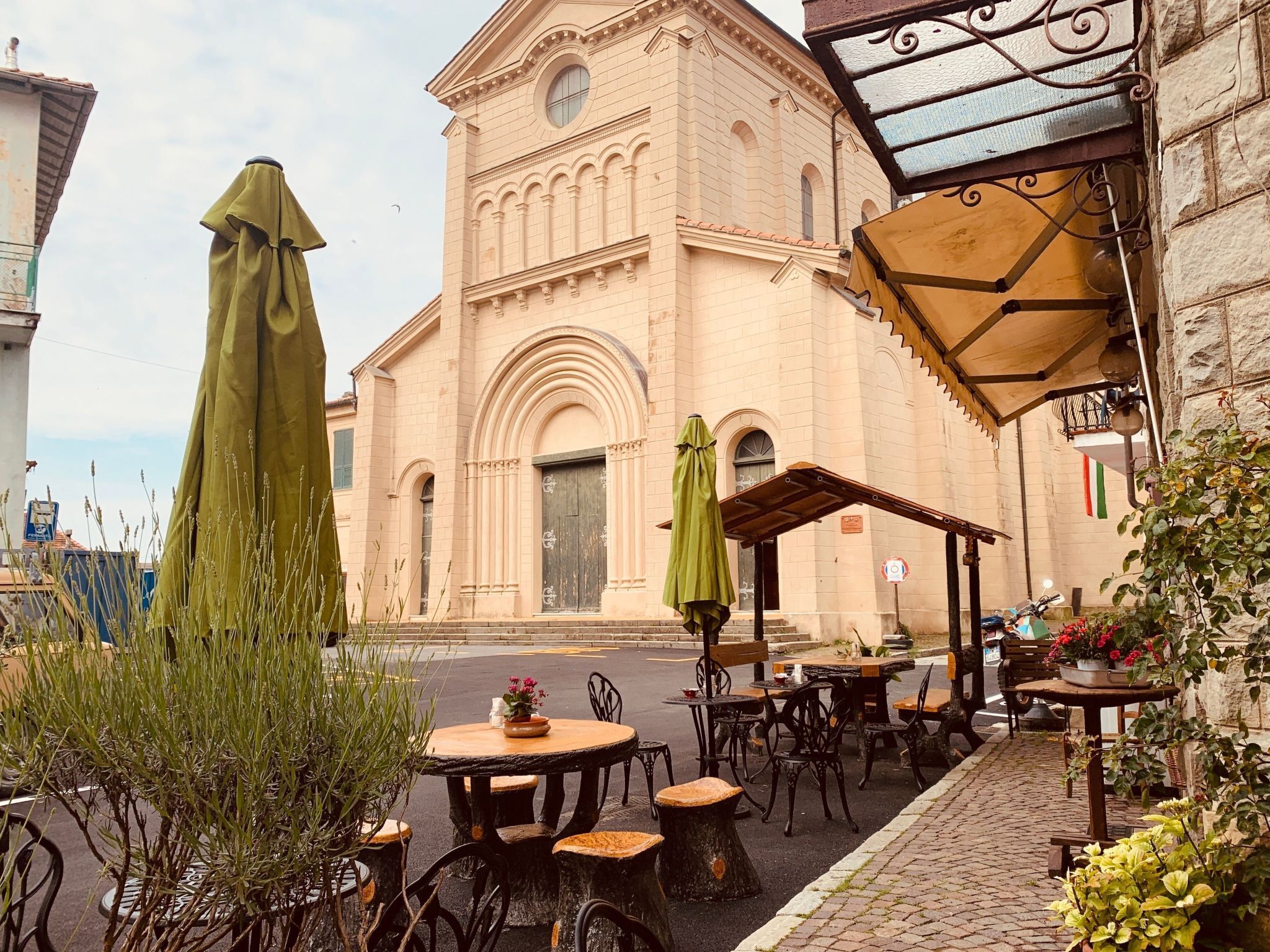 Restauration en plein air