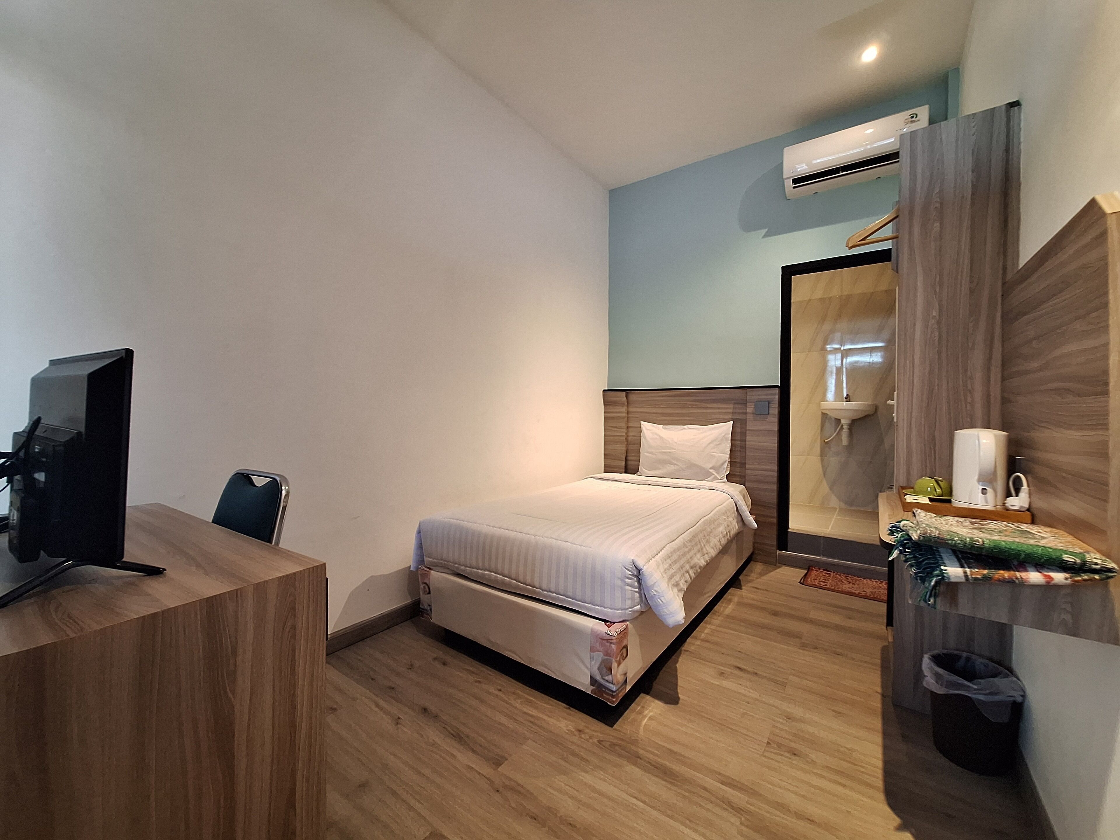 스탠다드 싱글룸 | 노트북 작업 공간, 무료 WiFi