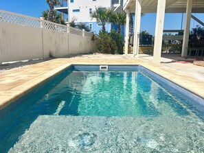A heated pool - North Cape, gulf front, private pool and boardwalk! Pets considered (Port St Joe)