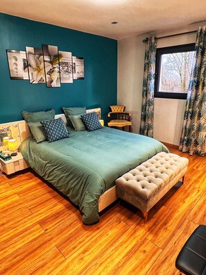 WiFi, bed sheets - Modern en-suite guest room in new house. (Maizières-lès-Metz)