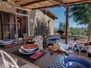 Outdoor dining - Landgut "Podere Vecciale by Interhome (Cavriglia)