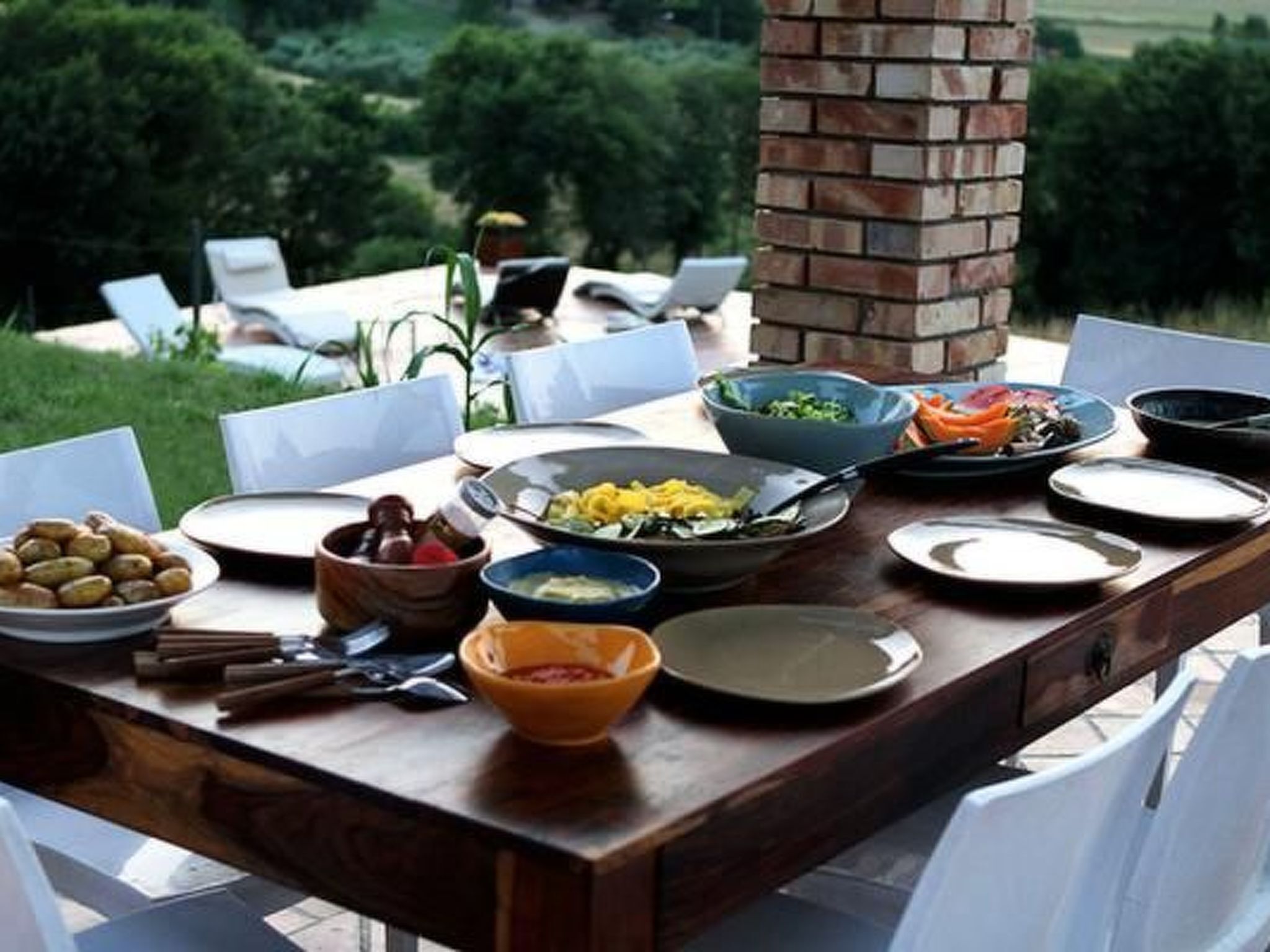 Restauration en plein air