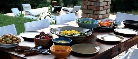 Restauration en plein air