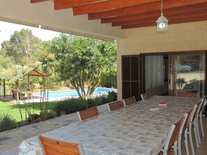 Outdoor dining - Finca "El Bosque" mit Garten, Grill und Terrasse by Interhome (Bahia Azul)