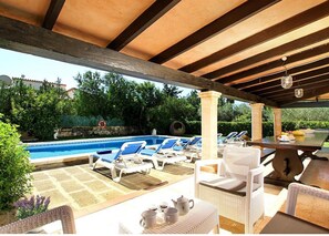 Outdoor dining - Tolle Ferienvilla Barraca mit privatem Pool by Interhome (Pollença)