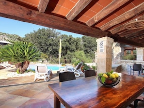 Outdoor dining - Villa Camp Redo by Interhome (Pollença)