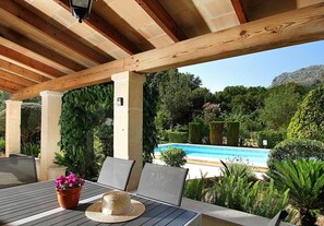 Outdoor dining - Fantastische Villa in einer ruhigen Gegend in der Nähe von Pollensa by Interhome (Pollença)