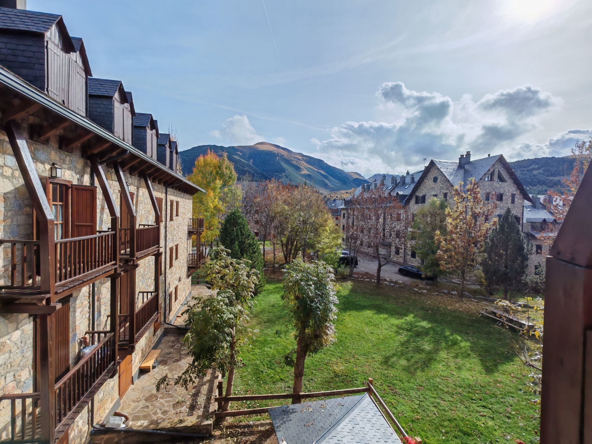 Vue depuis l’hébergement