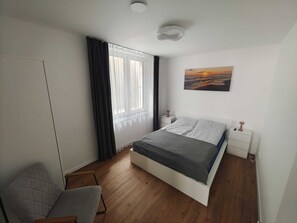 1 Schlafzimmer, kostenloses WLAN, Bettwäsche
