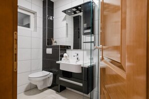 Shower, hair dryer - Cozy Villa for 8 with Pool and Jacuzzi (Šumet)