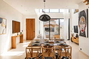Dining - Private Pool Villa in Canggu • Walk to Cafes • Near Batu Bolong Beach (Bali)