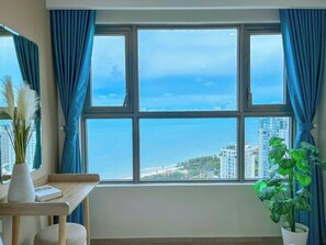 Apartment, 3 Bedrooms, Ocean View | Desk, blackout curtains, iron/ironing board, free WiFi - The Song Apartment Vung Tau - RUBY HOUSE (Vũng Tàu)