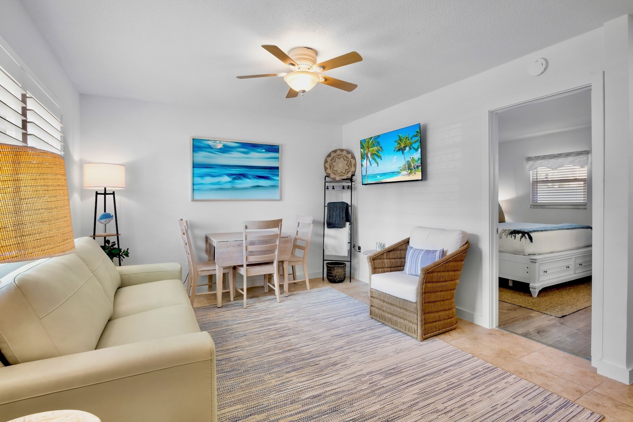 1 bedroom, iron/ironing board, internet, bed sheets