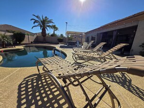 Pool - Private Heated pool & Hot tub Oasis! (Goodyear)