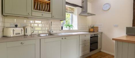 Microwave, oven, dishwasher, highchair