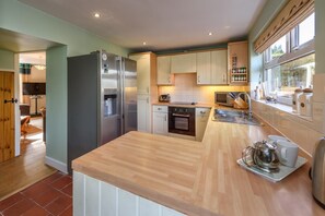 Microwave, oven, dishwasher, highchair