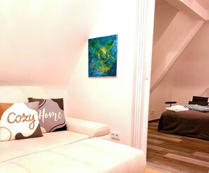 Room - Large panorama suite with castle view terrace (Marburg)