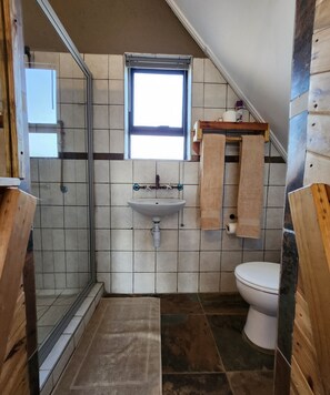 Luxury Room, Patio, Pool View | Bathroom | Shower, towels, soap, shampoo - MZIMKHULU RANCH AND RESORT (PRETORIA)