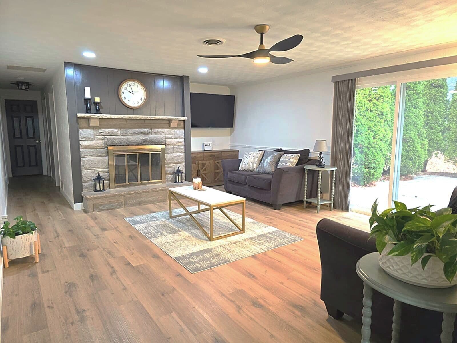 Smart-TV, Kamin, Computerbildschirme