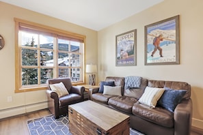 Smart TV, fireplace - Mondern Passage Point Condo with Great views PP308 (Copper Mountain)